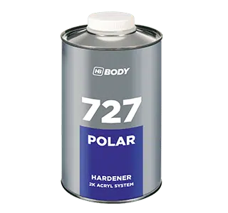 HB Body 727 Polar Hardener Extra Fast 2.5ltr/1ltr/500ml/250ml
