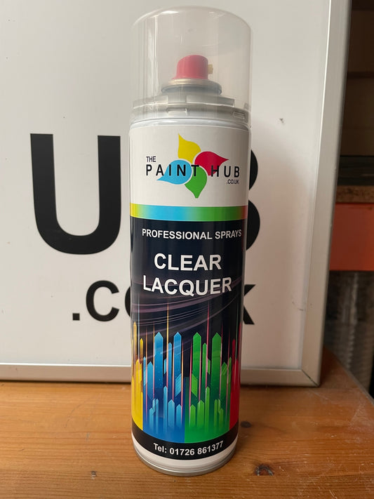 Professional Spray Lacquer 500ml Aerosol Gloss/Matt/Satin
