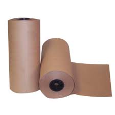 18" Premium Brown Car Paint Masking Paper Roll 50 GSM