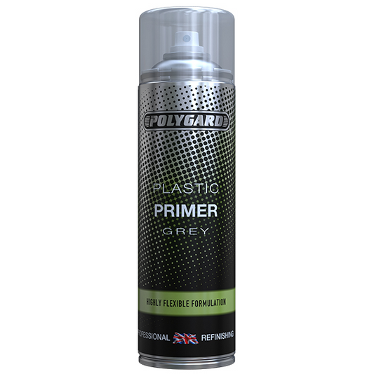 Polyguard Plastic Primer Aerosols 500ml Grey