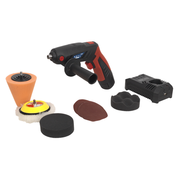 Sealey 12V Cordless Mini Sander/Polisher Kit