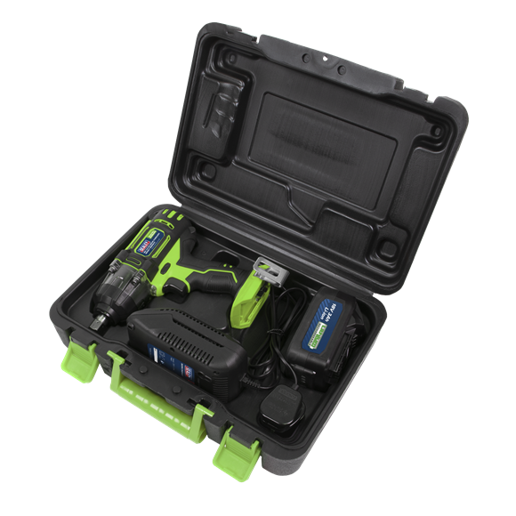 Sealey Cordless Impact Wrench 18V 1/2"S 3AHLi-ion