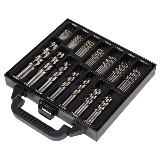 Sealey 99pc Fully Ground Drill Bit Set