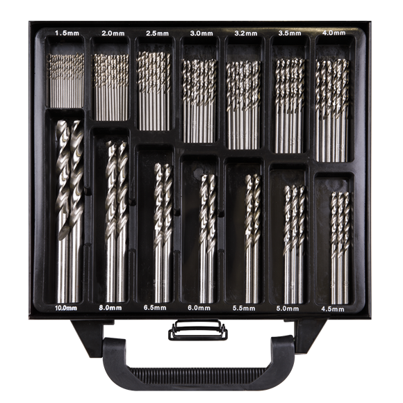 Sealey 99pc Fully Ground Drill Bit Set