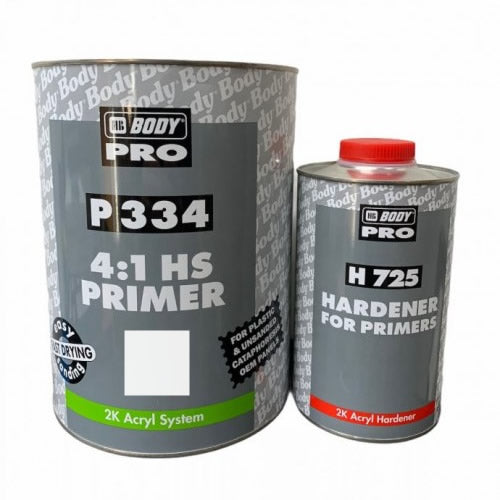 HB Body P334 2k Primer 4ltr Kit White