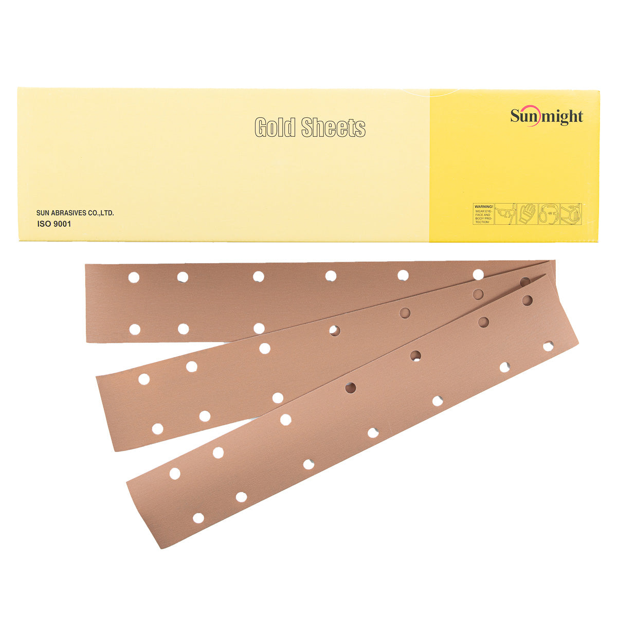 Sunmight Gold Sanding Strips 70 x 420mm (50 pack)