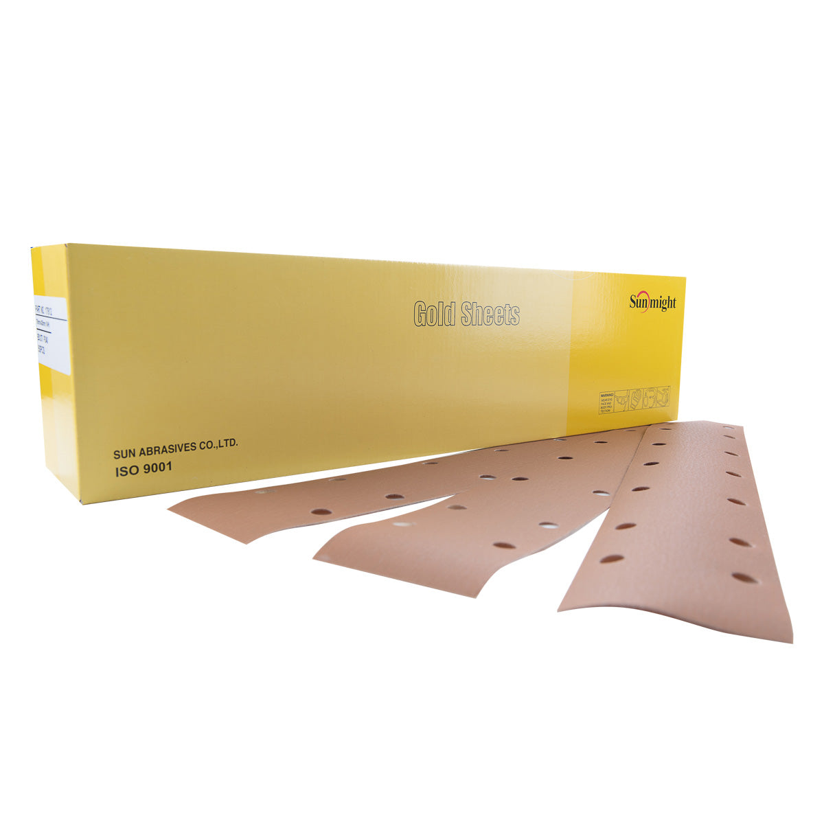 Sunmight Gold Sanding Strips 70 x 420mm (50 pack)