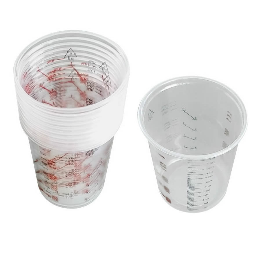Starchem Polypropylene (Plastic) paint mixing cups (50 pack)