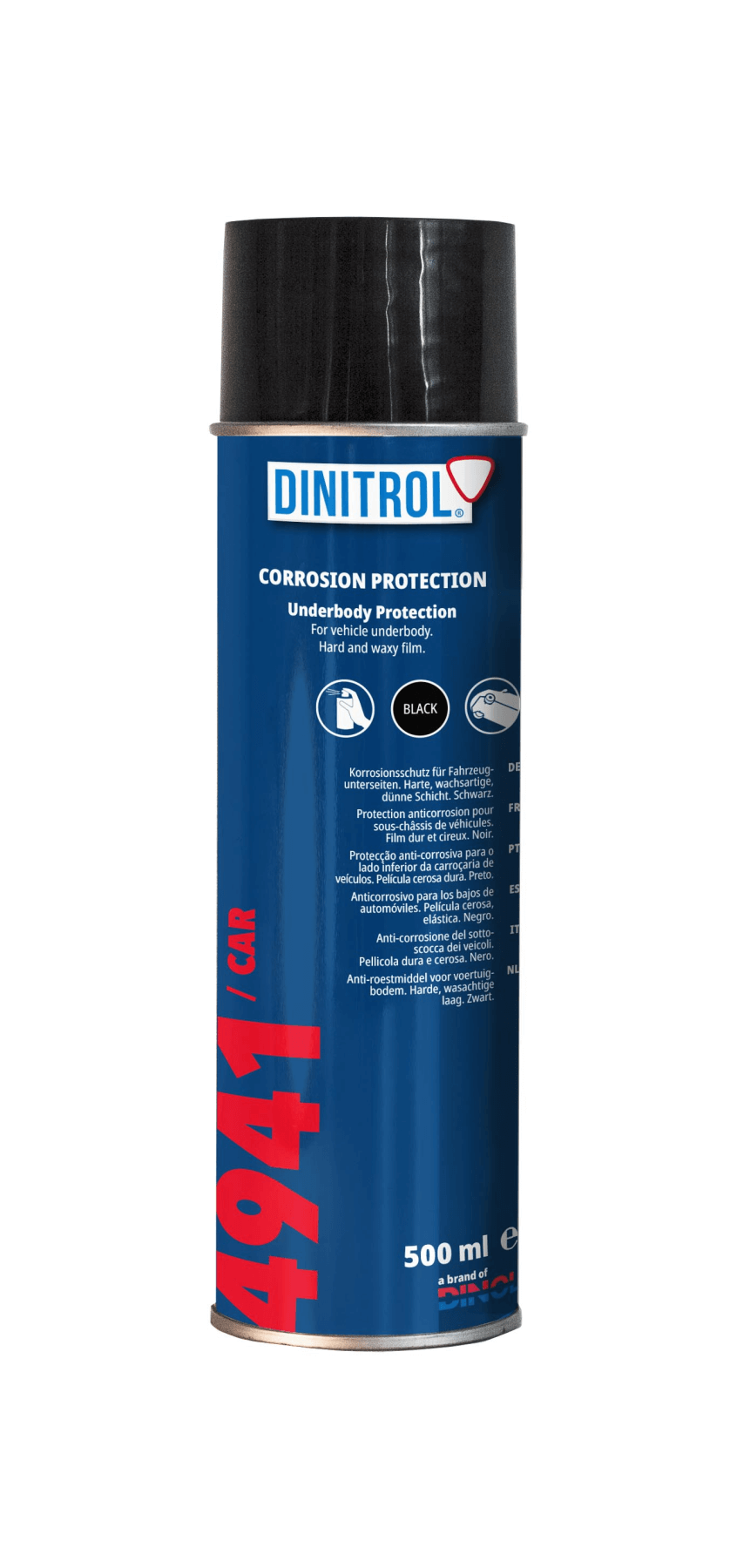 DINITROL® 4941 Black Underbody Chassis Self Healing Wax Beschermende Coating 3 X 1 Liter Canisters Schutz Stijl Schroefdop 640703723 DINITROL® 4941 Black Underbody Chassis Self Healing Wax Beschermende Coating 3 X 1 Liter Canisters Schutz Stijl Schroefdop 640703723