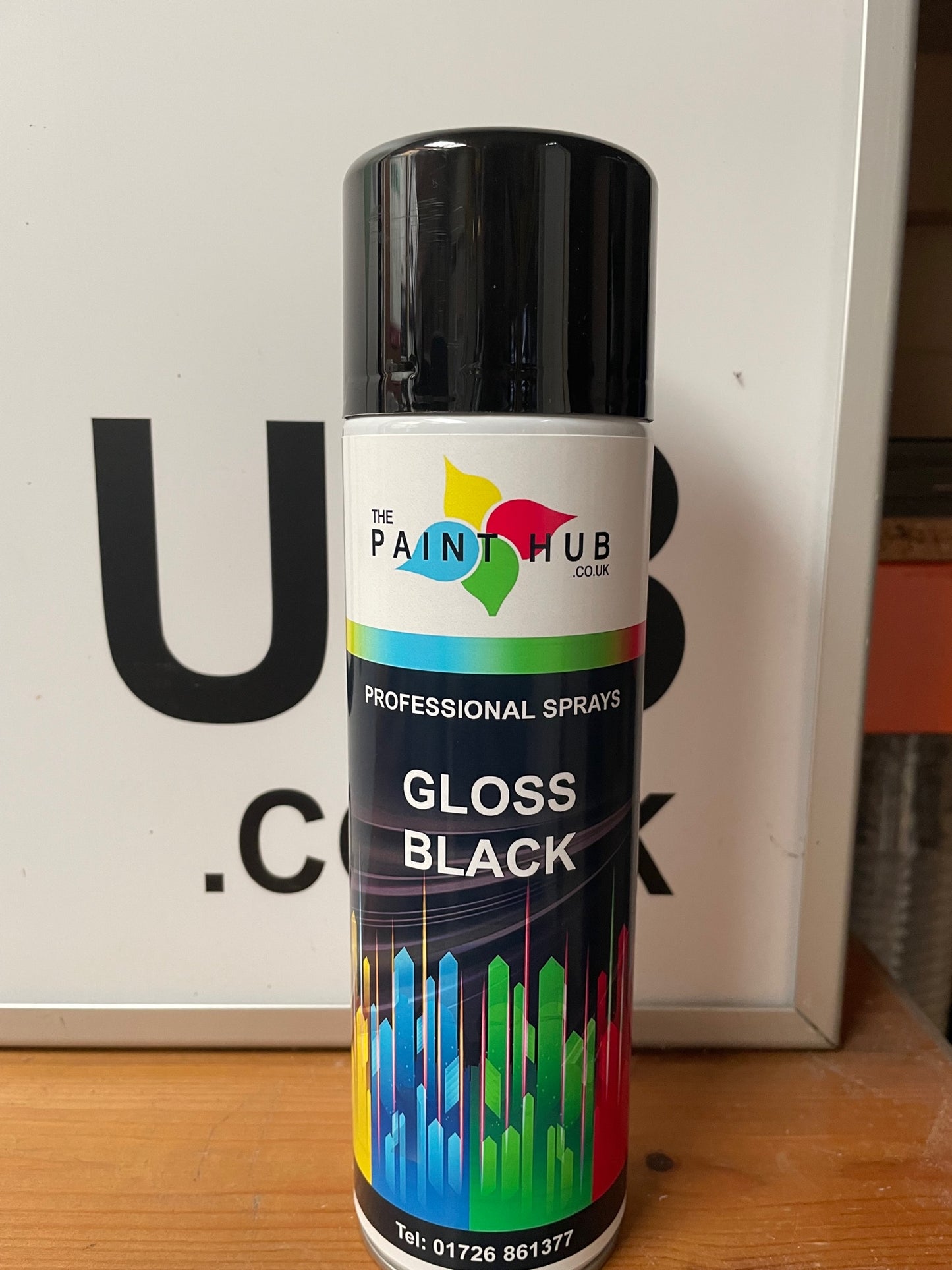 Professional Spray Paint  500ml Aerosol Gloss/Matt/Satin Black