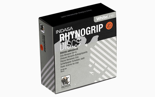 INDASA RYNOGRIP WHITELINE  15 H DISC BOX 50 VELCRO