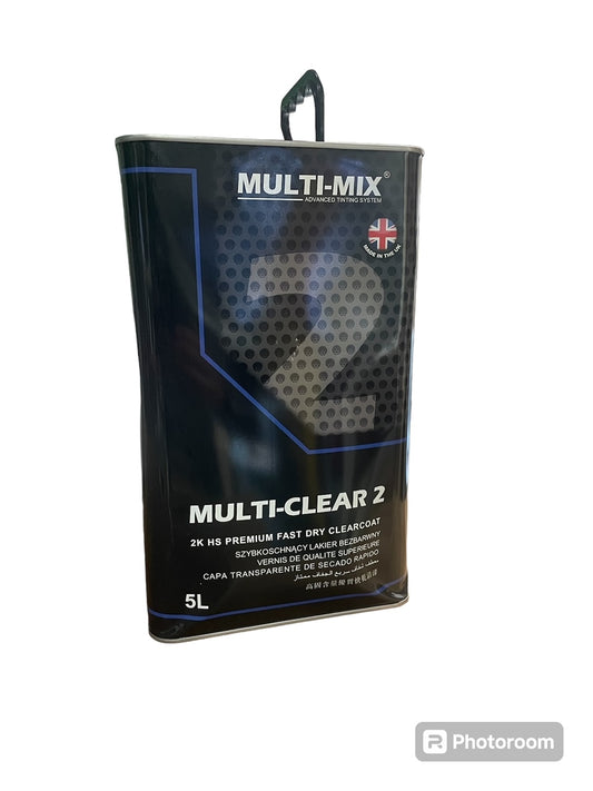 MULTI-MIX MULTI-CLEAR 2 CLEARCOT 5Ltr ONLY