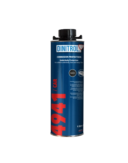 DINITROL 4941 UNDERBODY CORROSION PROTECTION/RUST PROOFING BLACK WAX 1L CAN