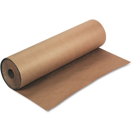 36" Premium Brown Car Paint Masking Paper Roll