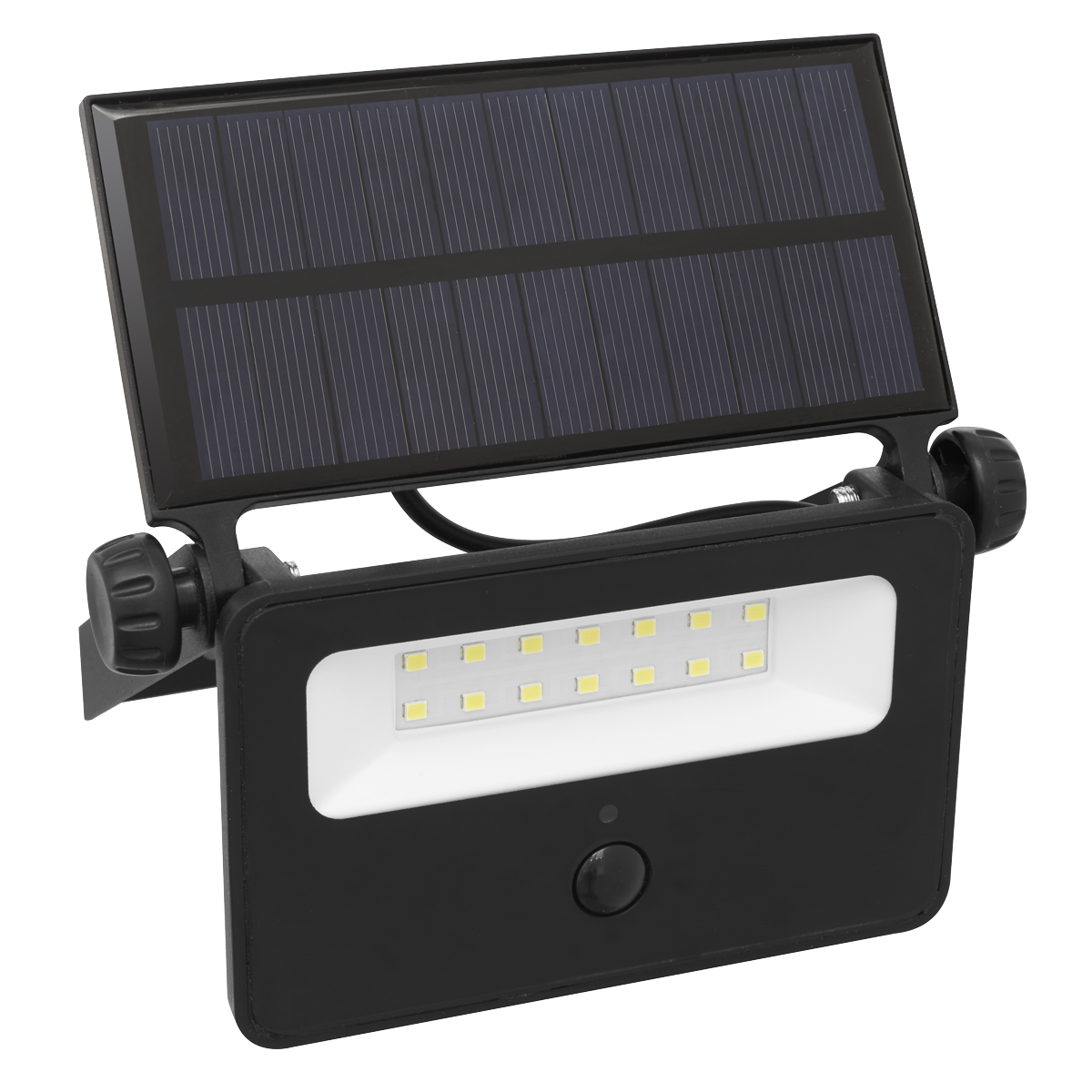 Sealey 16w SMD LED Extra Slim Solar Floodlight with wall bracket