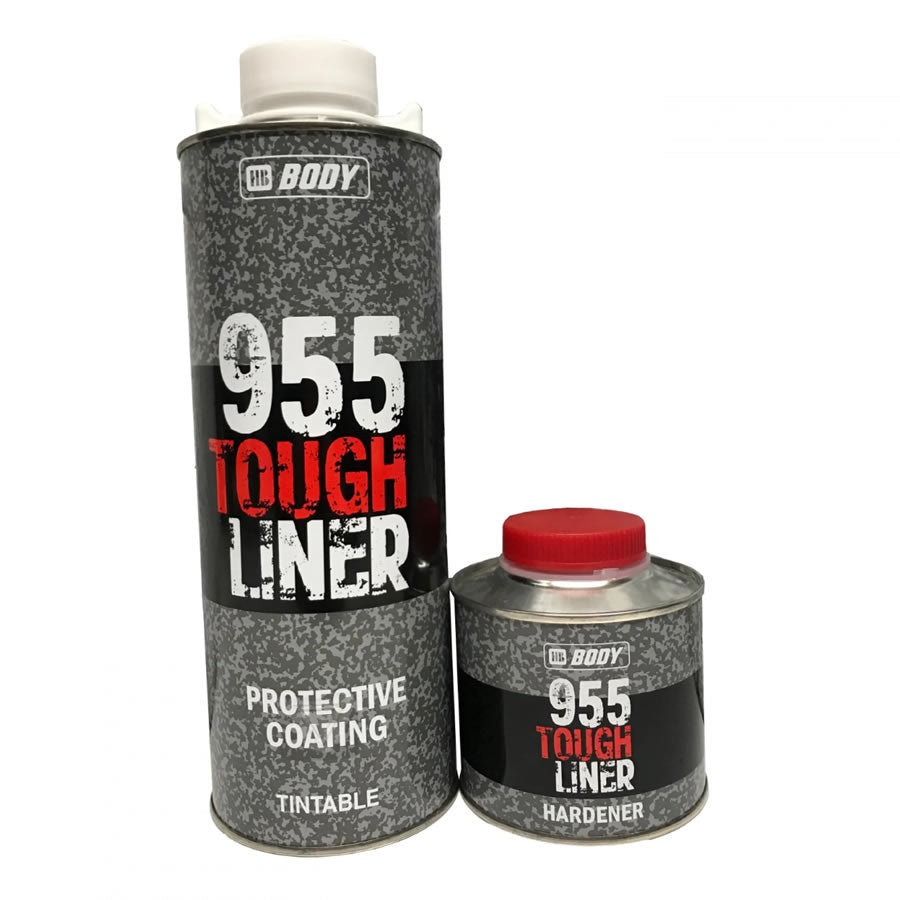 HB Body 955 TINTABLE 1ltr Tough Liner Protective Coating  Bedliner