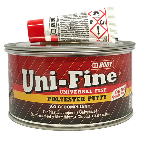 HB Body Unifine Universal Fine Polyester Putty 750ml
