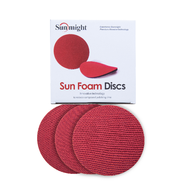 Sunmight Foam Finishing Sanding Discs 2000G 150mm (10 Packs)