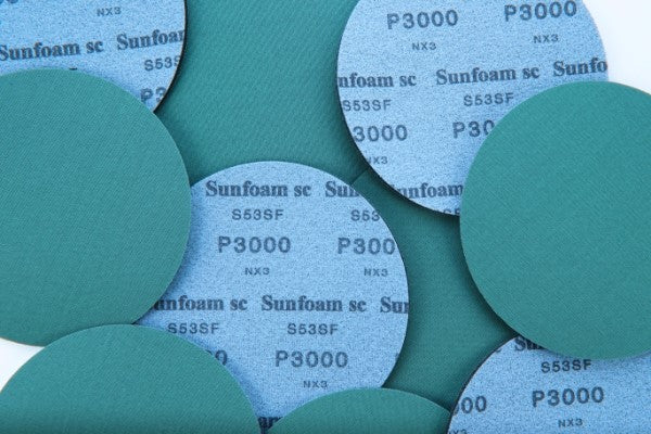 Sunmight Foam Finishing Sanding Discs 3000G 150mm (10 Packs)