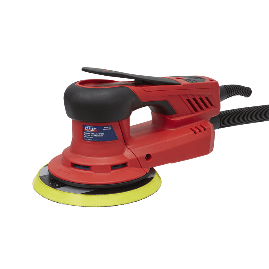 Sealey Electric palm sander 150mm Variable speed 350w/230v